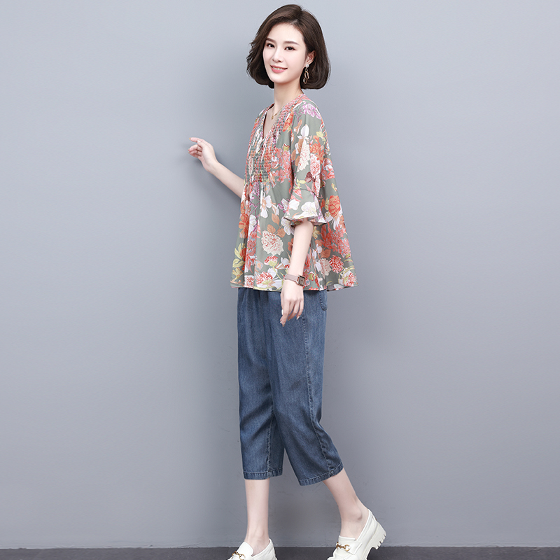 绿黄+牛仔蓝