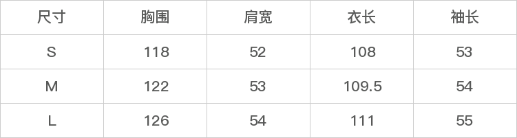 GD-SZYR24W032-尺码表