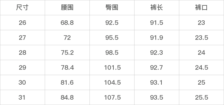 GD-AZD150303-尺码表