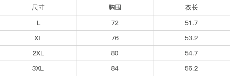 GD-WZSMM0605-尺码表