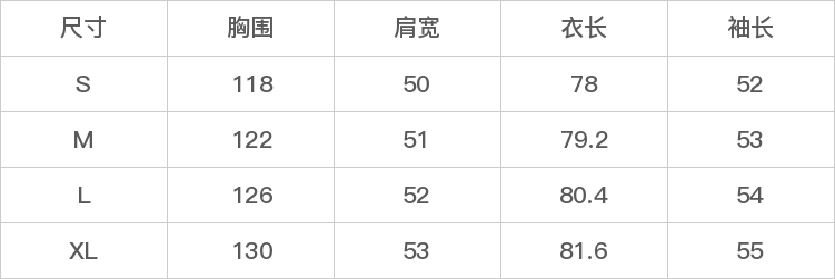 GD-WZJY0680-尺码表