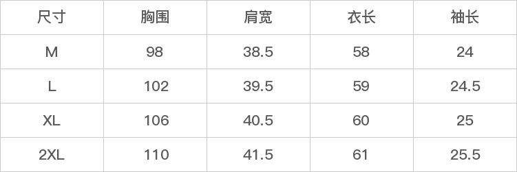 GD-SZMNJX7065-尺码表