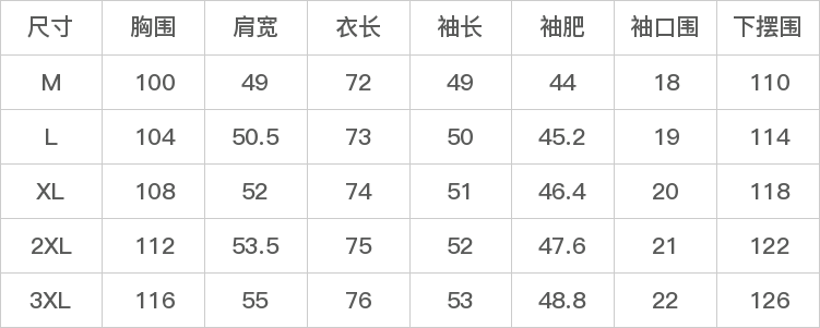 DK-AZ1556-尺码表