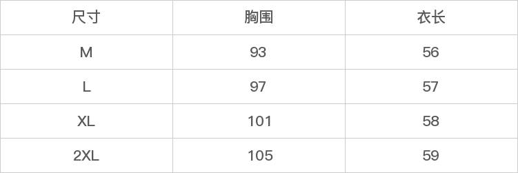 GD-SZPYY6637-尺码表