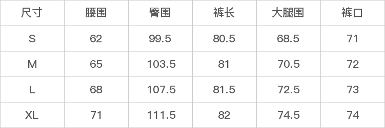 GD-SZMJ68039-尺码表